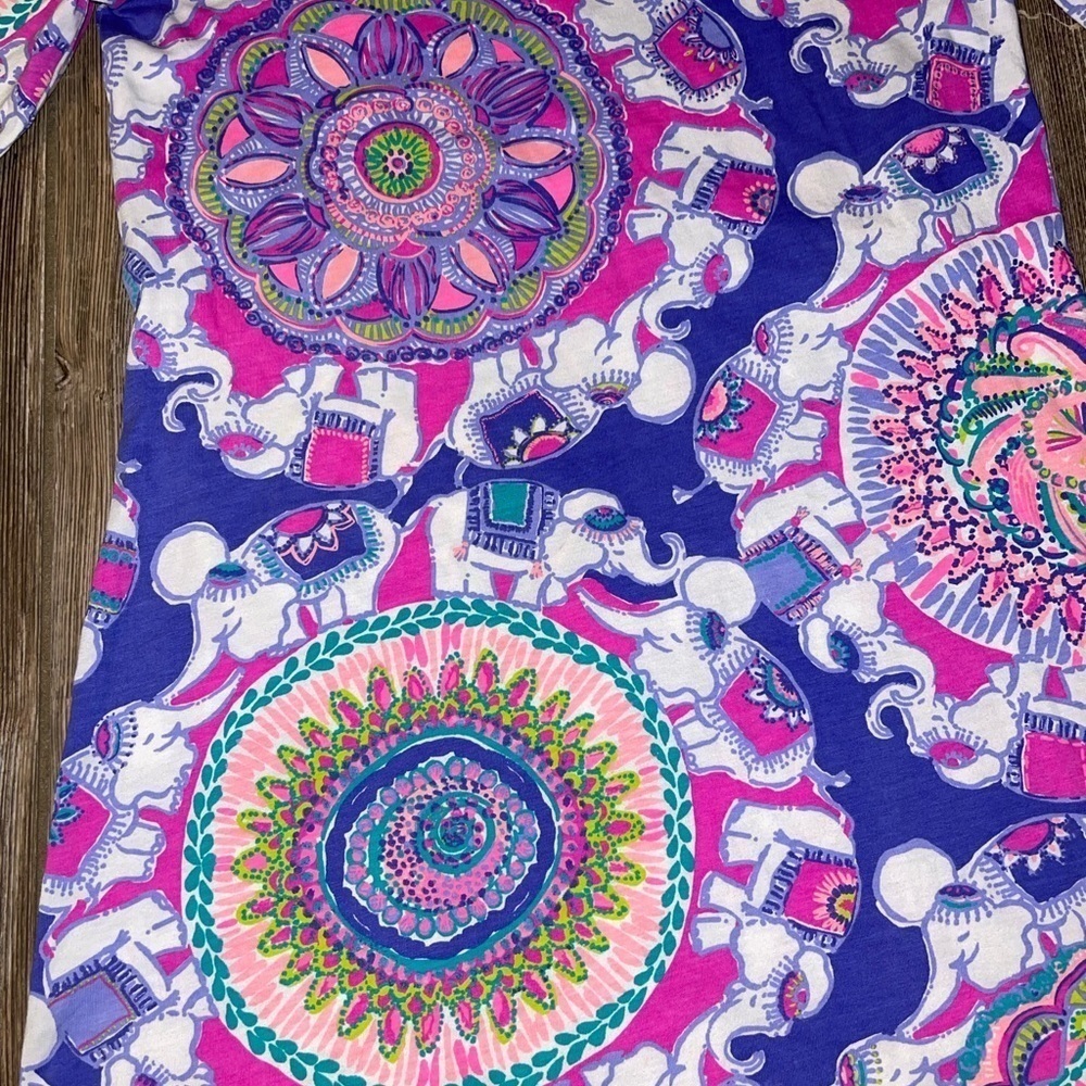 Lilly Pulitzer Bay Dress Play That Trunky Music - Picture 4 of 13